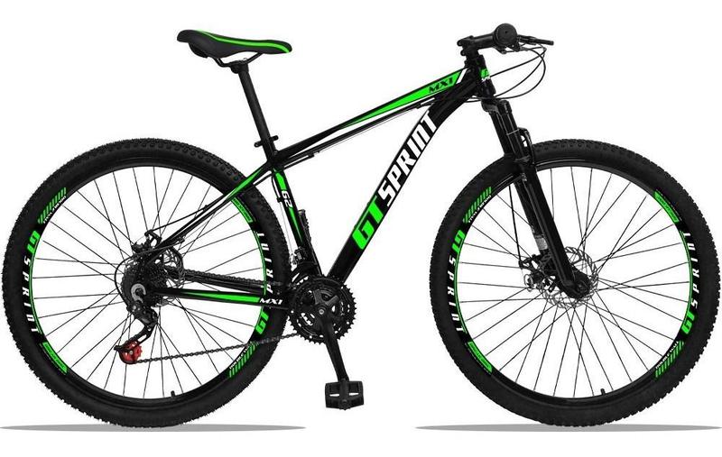 ノスタルジー29 Bicicleta Aro 29 Gt Sprint Mx1 Alumínio 21 Marchas Freios A Disco